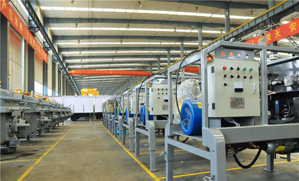 成都灌漿泵廠家-工廠環境